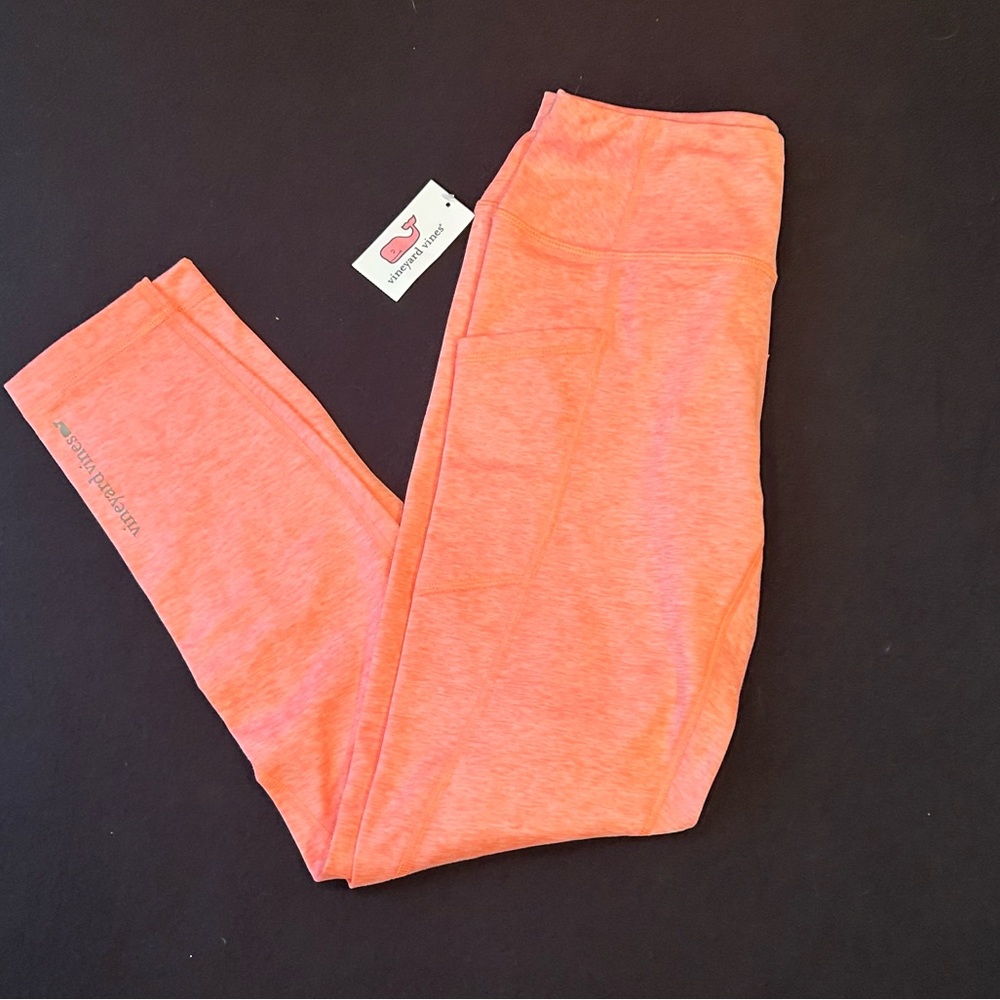 Vineyard Vines - Leggings - Size: XS - Color: Melon